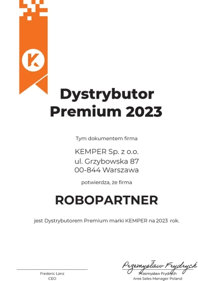 Dystrybutor premium 2023